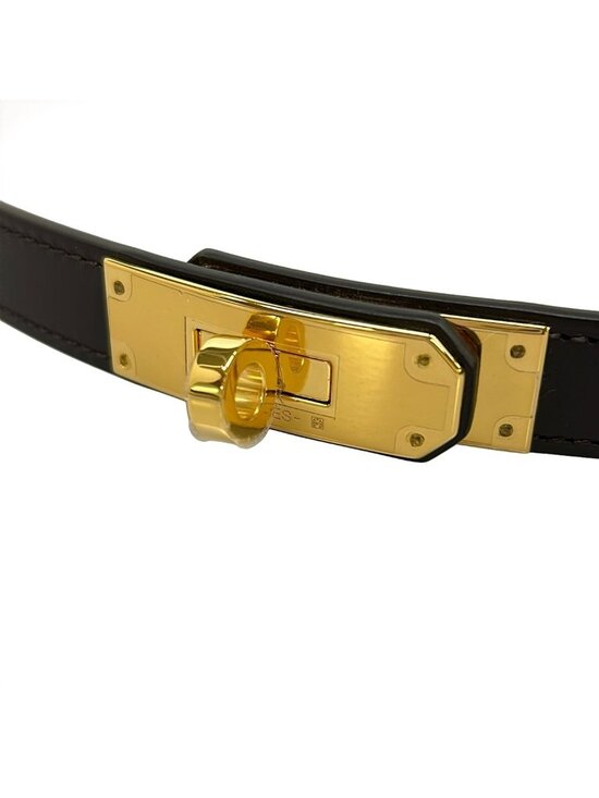 Hermes Belt Kelly Macassar Gold main image 7